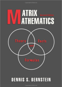 Matrix Mathematics: Theory, Facts, and Formulas - Second Edition on amazon.com